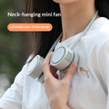 Hands-Free Neck Fan — USB Rechargeable Wearable Cooling