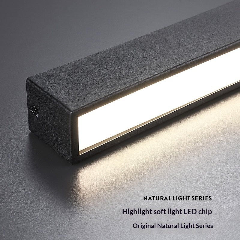 Linear LED Ceiling Light — Surface-Mounted Strip Bar
