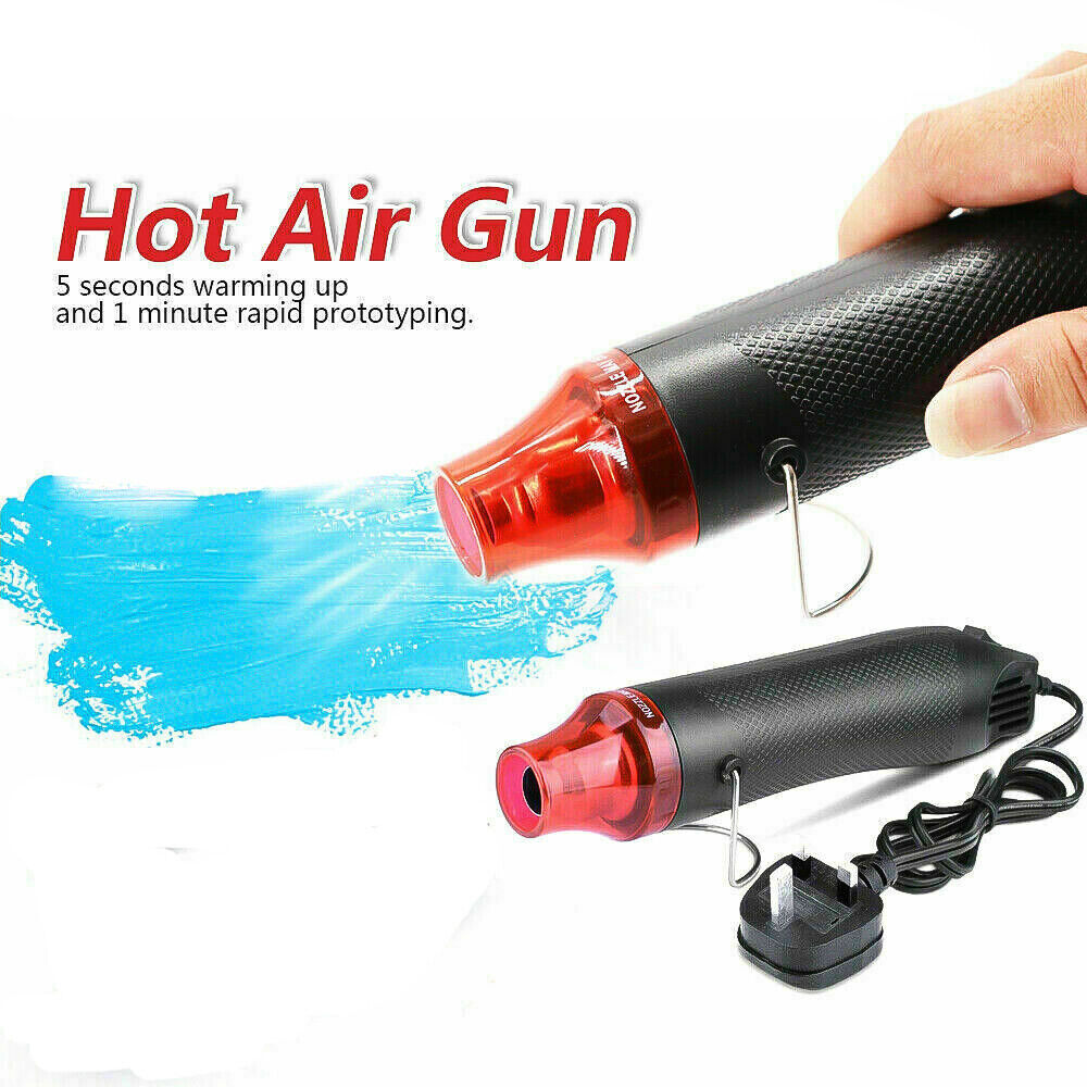 300W Portable Hot Air Gun, Mini Portable Heat Gun For DIY, Crafts, Shrink Wrapping
