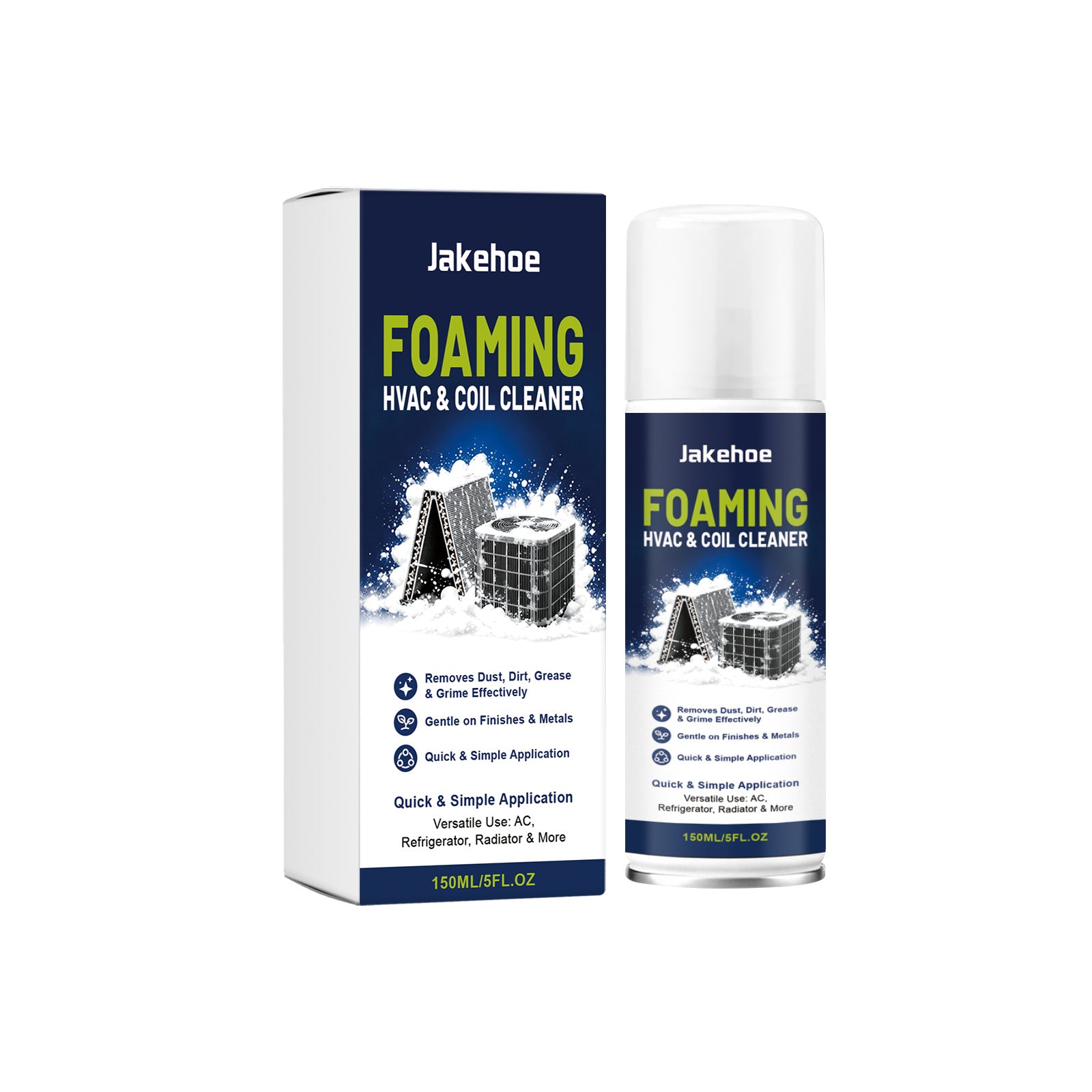 Air Con Coil Cleaner — No-Rinse Foam Spray