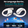 AI Translation Earbuds — Real-Time Translator in 165 Languages