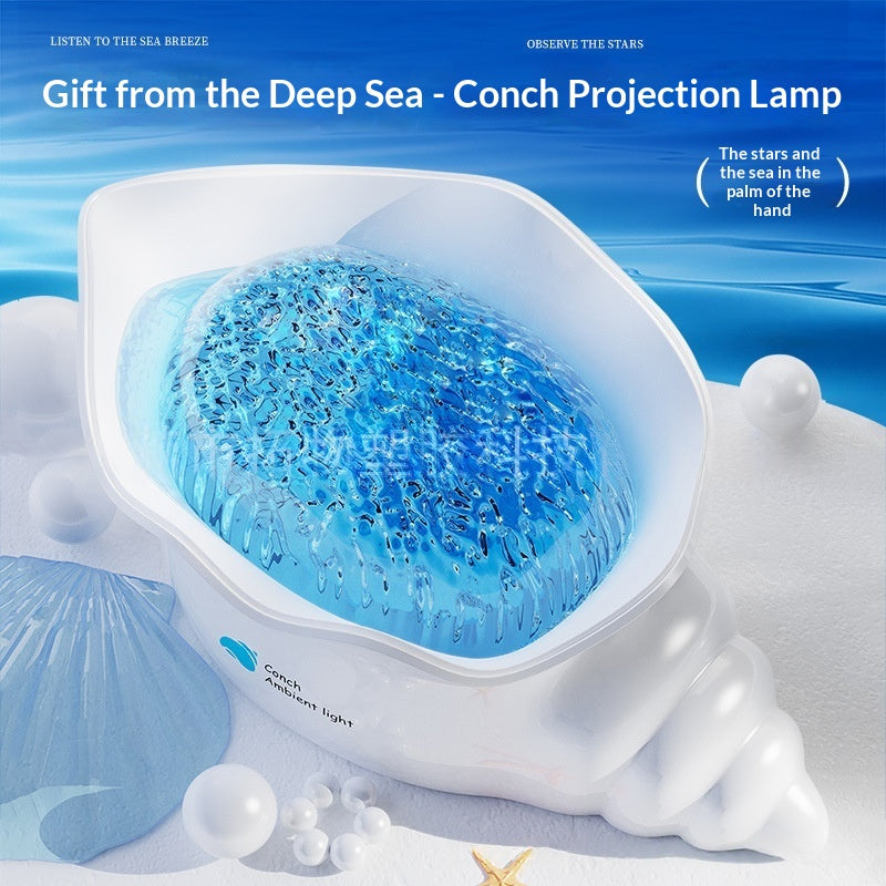 Water Ripple Ambient Lamp — Calming Bedside Mood Light