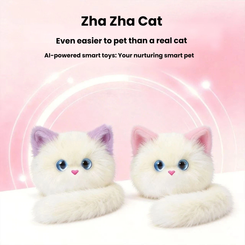 Interactive Electronic Cat Toy — Talking Plush Pet Companion