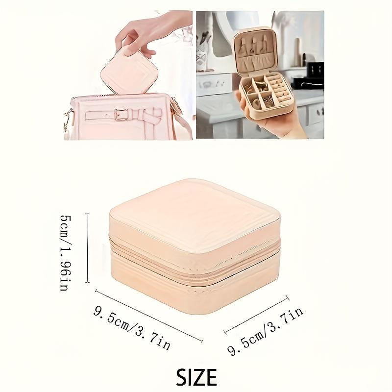 Travel Jewellery Box — 15-Piece PU Leather Organiser Set