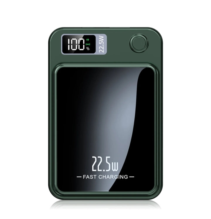 Magnetic Wireless Power Bank — Fast Charging with LED Display