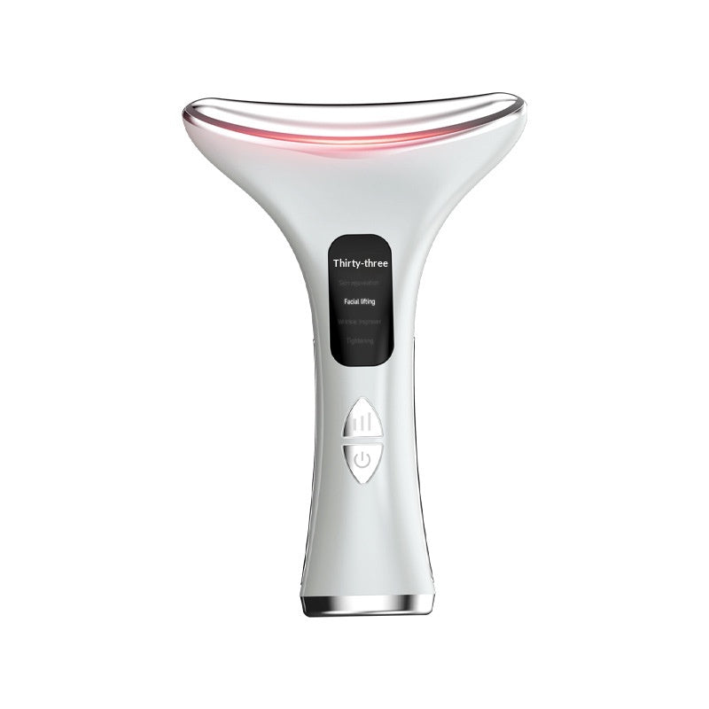 LED Neck & Chin Massage Device — Rechargeable Toning Tool