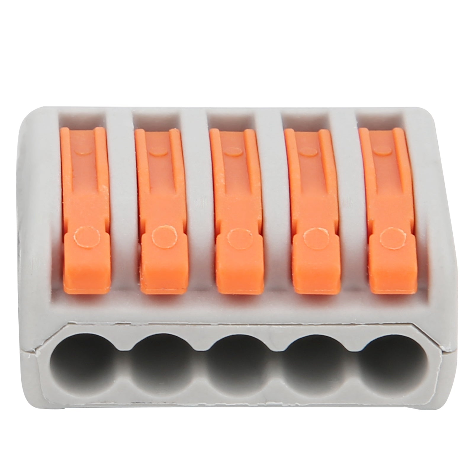 Push-Fit Wire Connectors — 50-Pack Compact Terminal Blocks