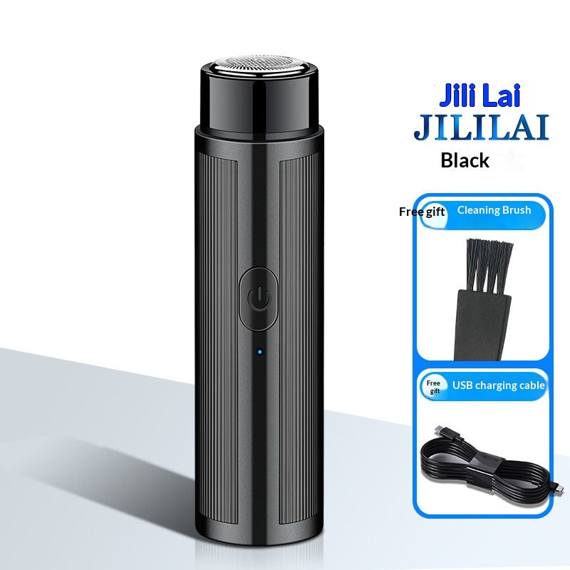 Mini Electric Shaver — Single-Head Pocket Razor