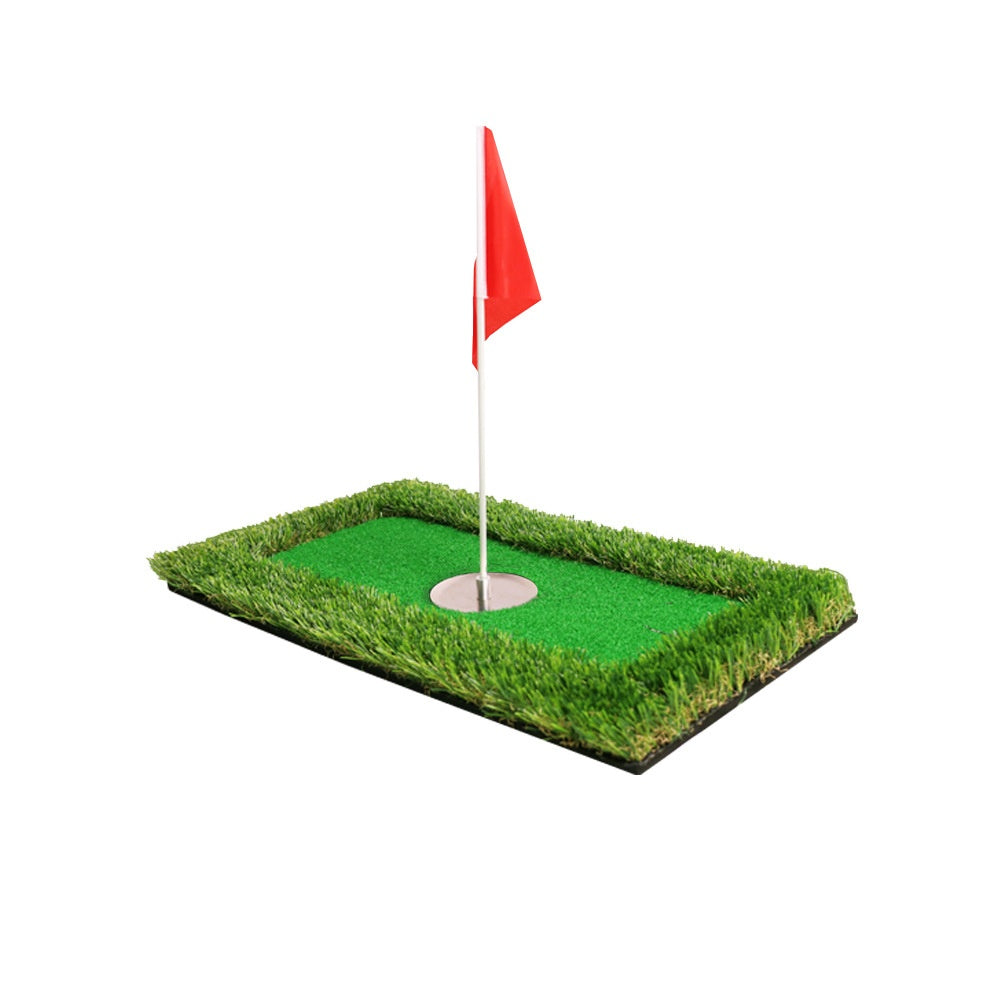 Golf Putting Practice Green — Water Hazard Training Mat