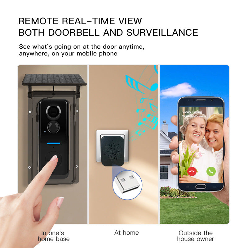 Waterproof Wireless Video Doorbell — Graffiti Edition