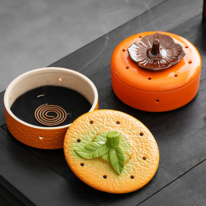 Persimmon Aroma Diffuser — Cute Desktop Fragrance for Home & Office
