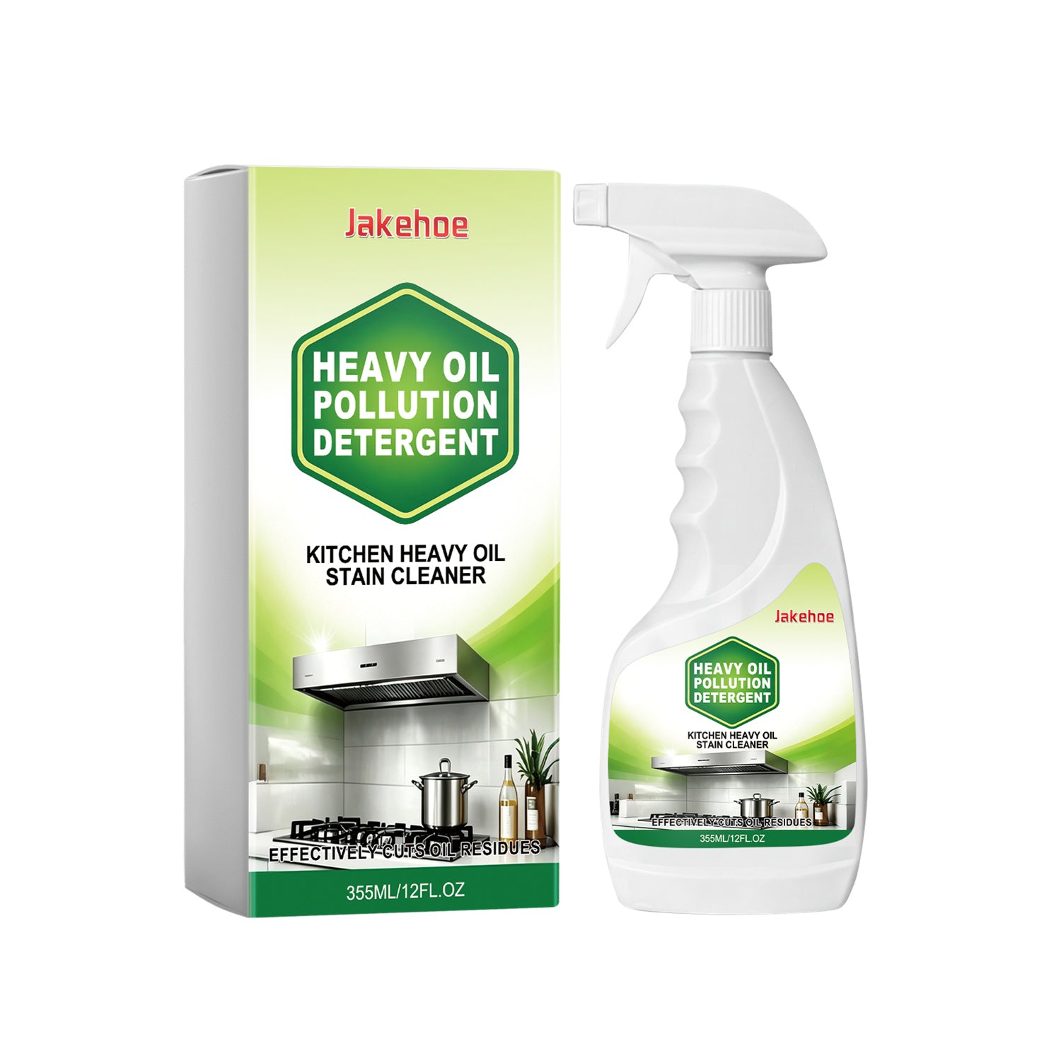 Heavy-Duty Degreaser Spray — Baked-On Kitchen Grease Remover