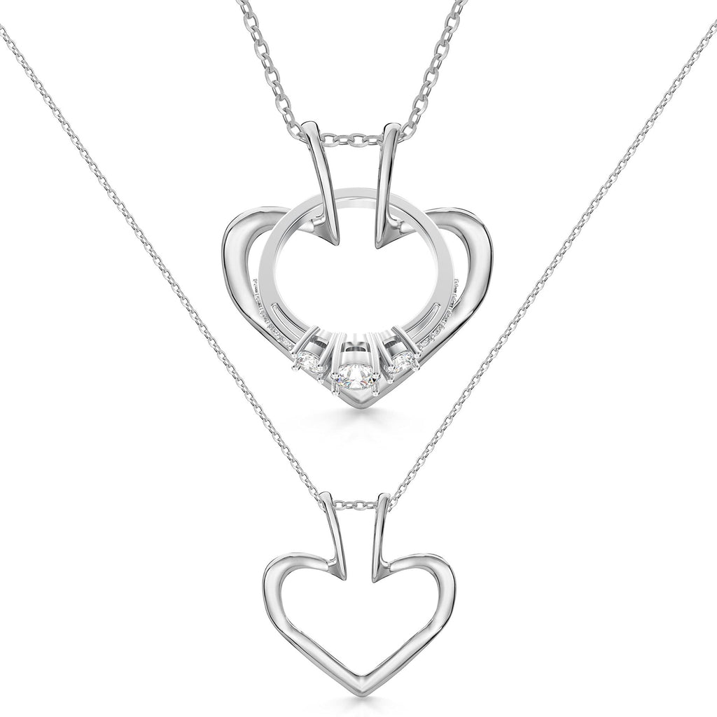 Necklace & Ring Holder — Stainless Steel Jewellery Stand
