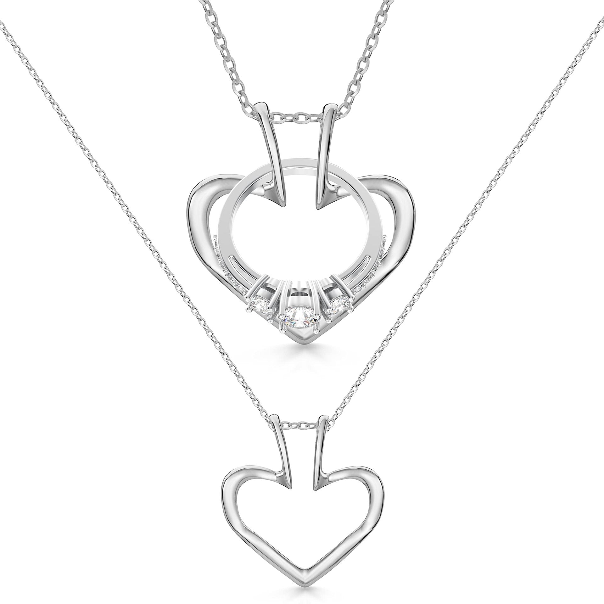 Necklace & Ring Holder — Stainless Steel Jewellery Stand