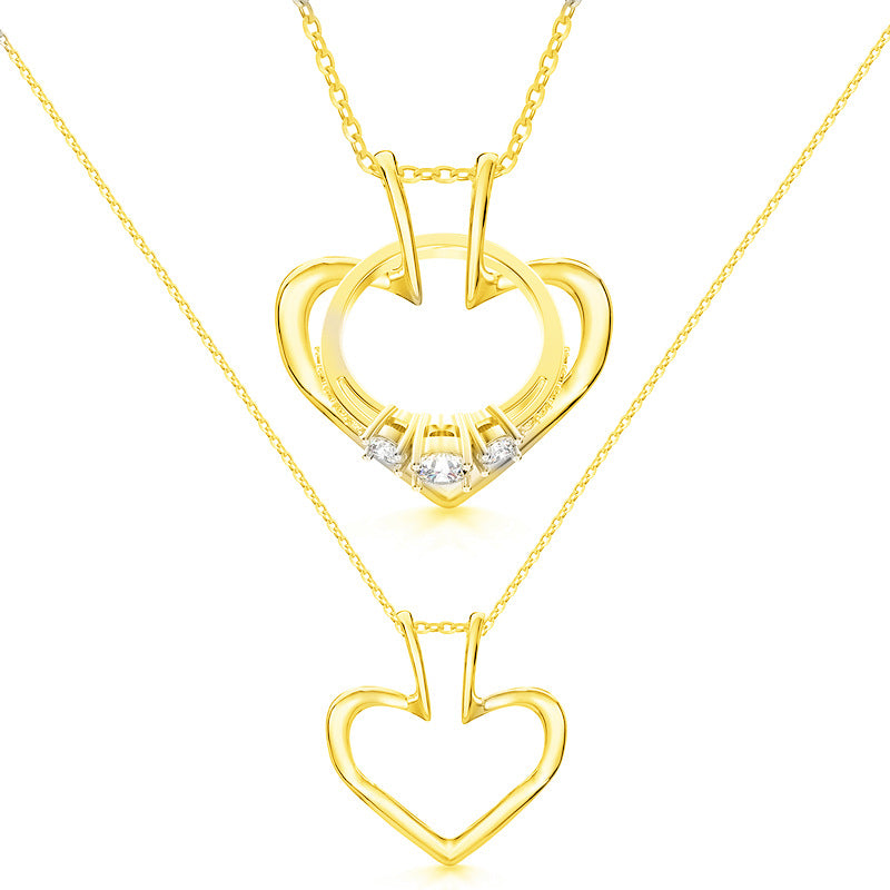 Necklace & Ring Holder — Stainless Steel Jewellery Stand