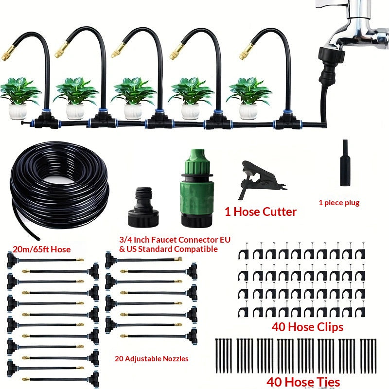 Drip Irrigation Kit — DIY Automatic Garden Watering System