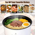 1.8L Electric Hot Pot with Steamer — Compact Cooker for Small Kitchens