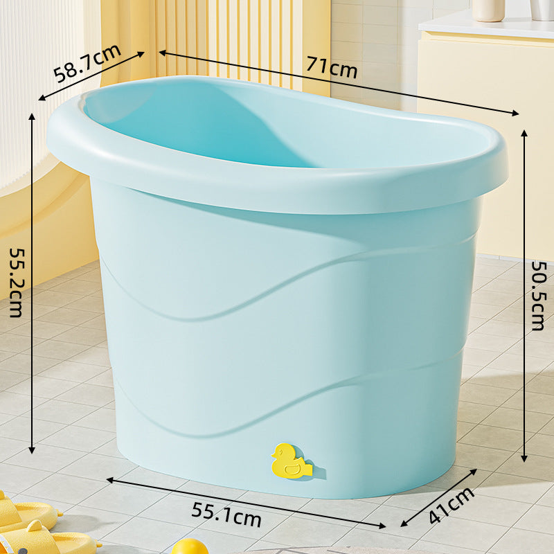 Baby Bath Tub — Non-Slip Newborn & Toddler Bathing Tub