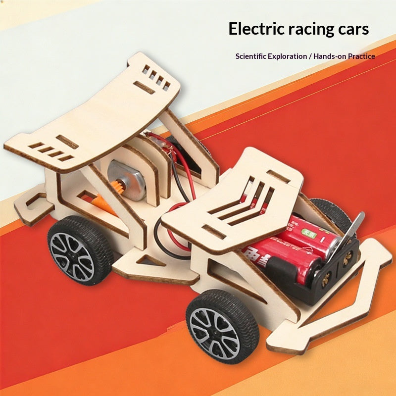 STEM Electric Racing Car Kit — Build-It-Yourself Science Toy