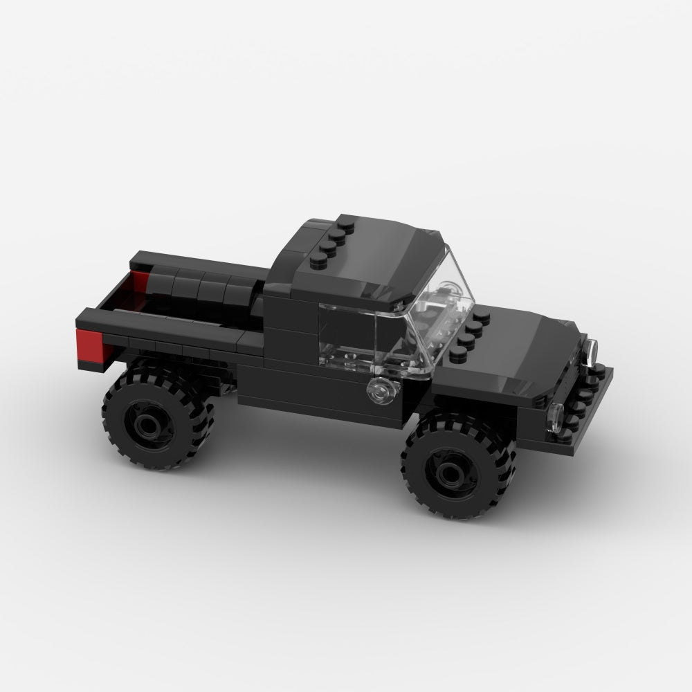 Off-Road Truck Building Blocks — 85-Piece Kit for Kids & Adults